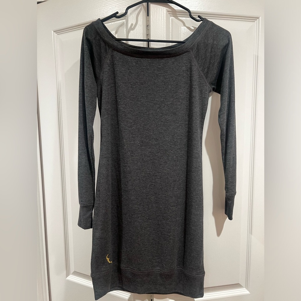 Small lightly worn Grey Shirt/Dress by Crooked Beaches